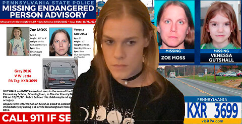 AMBER ALERT - Zoe Moss 6, Abducted During Supervised Visit by Homeless Mother