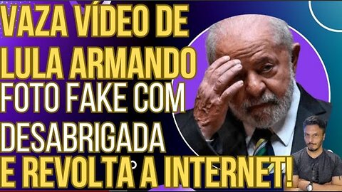 ALL THEATER: video leaks of Lula treating homeless people as extras and the internet revolts!