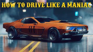 Driving like a maniac 4K