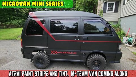 Micro Van (SE2 E05) I failed at tinting, but got it done! Stripe and tinting complete.