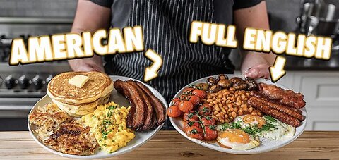 American Vs. Full English Breakfast Joshua Weissman:9.8M views 3 years ago