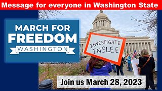 Join Us March 28th: Message For Everyone In WA State