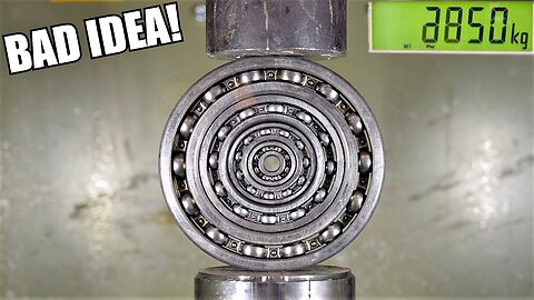 Crushing Dangerous Steel Parts with Hydraulic Press Compilation VOL 1