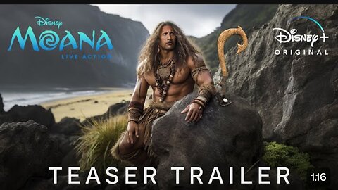 MOANA Live Action - TREASER TRAILER (2024) Dwayne Johnson, Zendaya | Disney