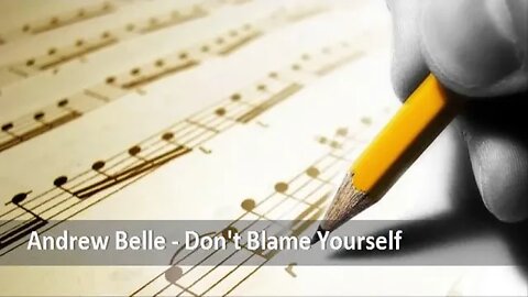 Don't Blame Yourself- Andrew Belle- mastered- ( audio ) ( lyrics in description )