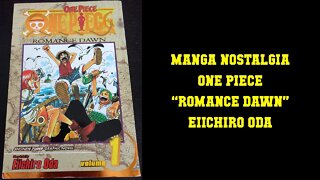 Manga Nostalgia - One Piece Volume 1 Eiichiro Oda