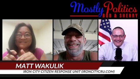 Matt Wakulik Founder of Iron City Citizen Response Unit interview May 31 2022