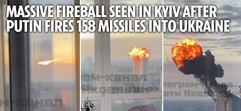 Putin unleashes 158 missiles in ‘biggest attack’ on Ukraine after revenge vow