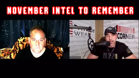 Benjamin Fulford Bombshell "November Intel to Remember"