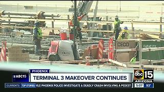 Terminal 3 makeover at Sky Harbor continues