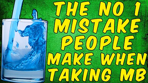 The NO 1 MISTAKE People Make When Taking METHYLENE BLUE!