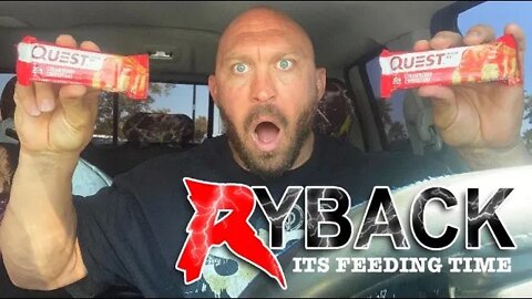 Quest Nutrition Strawberry Cheesecake Protein Bar Food Review - Ryback Its Feeding Time