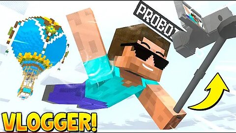 I BECAME A BLOGGER IN MINECRAFT!