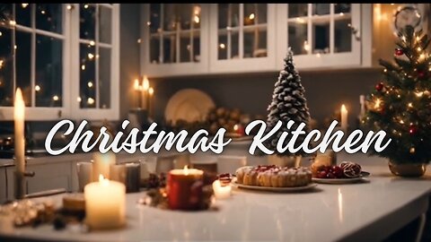 Christmas Kitchen | Cosy ambient kitchen for relaxation at Christmas