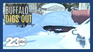 Buffalo residents digging out of snow storm
