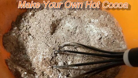 Make Your Own Hot Cocoa