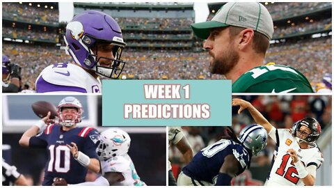 The Best NFL Predictions for Week 1