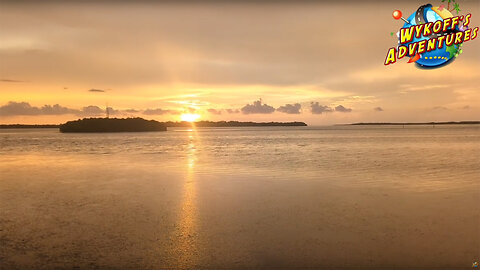 Beautiful Golden Sunset & Rainbows at Fort De Soto, Florida (Tampa Bay)