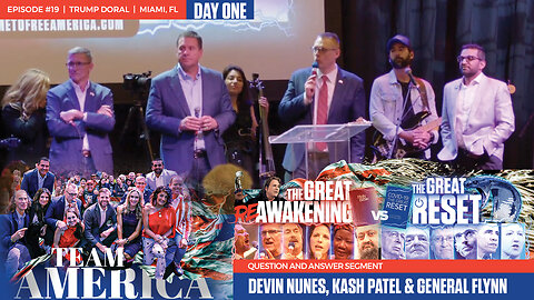 ReAwaken America Tour | Devin Nunes & Kash Patel | It’s the Great ReAwakening Versus The Great Reset