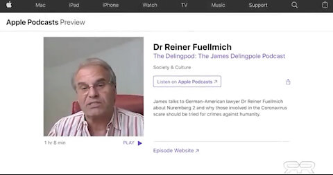 TSVN117 8.2021 Dr. Reiner Fuellmich Discusses the Scamdemic and COVID-19 Vaccine