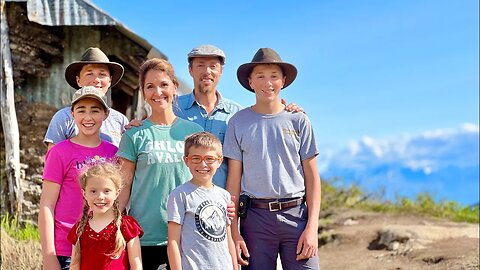 Concrete Steps // Family Hike // House Framing