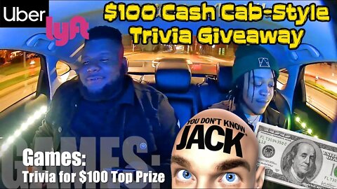 Uber/Lyft Riders Play Trivia for $100 Top Prize (You Don't Know Jack)