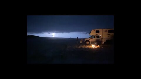 Lightning Storm show @ Island Beach State Park IBSP