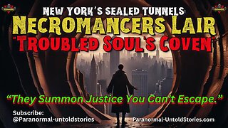 New York City's Necromancers Dark Justice: Secret Lair of Atlantic Avenue Tunnel #necromancer #scary