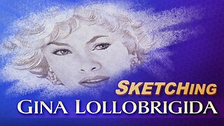 Sketching Gina Lollobrigida