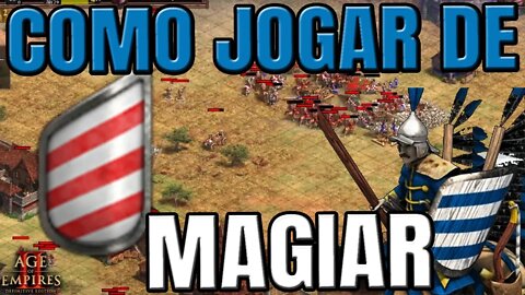 Age of Empires 2 - Como jogar de Magiares? (Magyar)