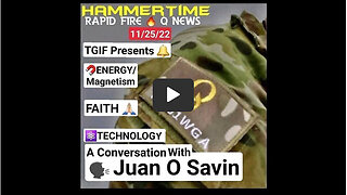 Juan O' Savin: Big Time Election Intel!! An Intense Conversation with HammerTime Rapid Fire Q News