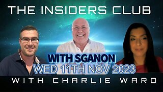 SGANON JOINS CHARLIE WARD'S INSIDERS CLUB WITH PAUL BROOKER AND DREW DEMI