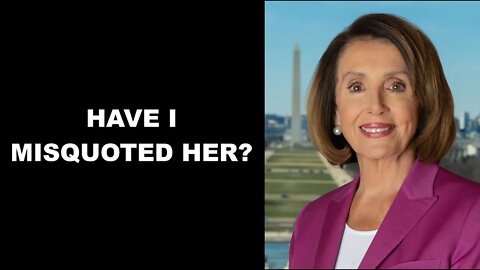 Subscriber Ask Me To Apologise For Nancy Pelosi Video