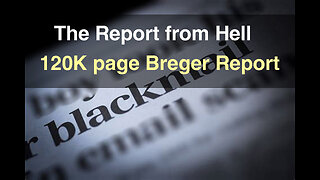 The Breger Blackmail Report: Deep State is Desperate to Bury w/ Rep. Liz Harris