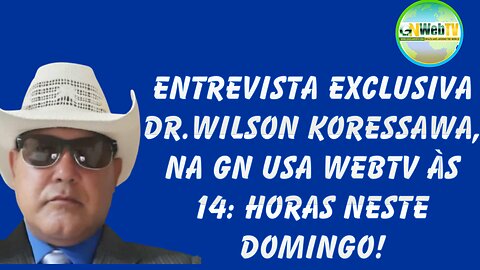 Entrevista exclusiva com Dr.Wilson Koressawa