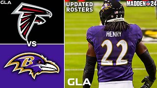 Derrick Henry Ravens vs. Kirk Cousins Falcons | Free Agency 2024 - 2025 Rosters | Madden 24 PS5
