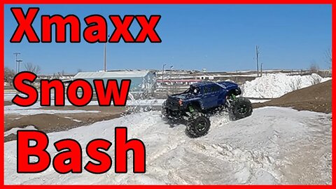 Traxxas Xmaxx (widekit) Snow Bash Session