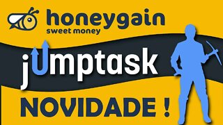 GANHE MAIS DINHEIRO COM HONEYGAIN E JUMPTASK