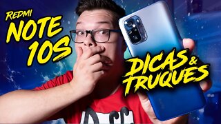 Redmi Note 10S - TOP 10 Dicas & Truques para deixar ele ainda melhor!