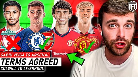 TERMS AGREED! Gabri Veiga to Arsenal✅ Hojlund TERMS DONE📝 Felix to Man Utd ON🚨 Colwill Update