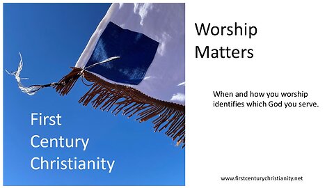 Worship Matters