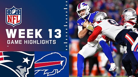 Patriots vs. Bills Week 13 2021 HIGHLIGHTS - "The Wind Game" (NFL)