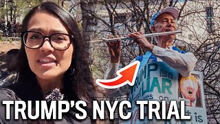 Savanah Hernandez Exposes Astro-Turfed Protests Outside Trump Trial