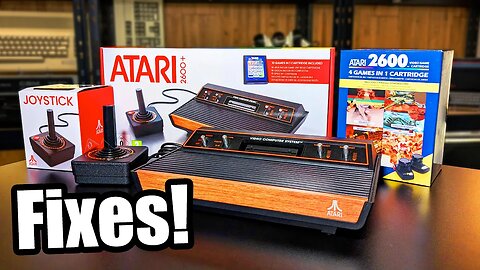 BIG Atari 2600+ Christmas Firmware News - Loads Of Issues Fixed!