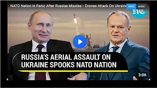 Russian air assault on Ukraine caused NATO to panic.