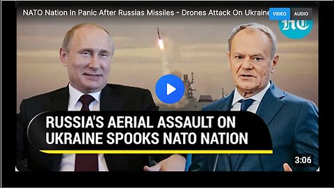 Russian air assault on Ukraine caused NATO to panic.