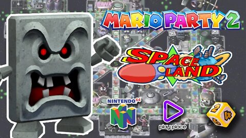 Mario Party 2 - Nintendo 64 / Space Land