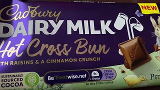 Cadbury Dairy Milk Hot Cross Bun