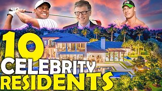 10 MAJOR Celebrities Currently Living in Florida | 2023