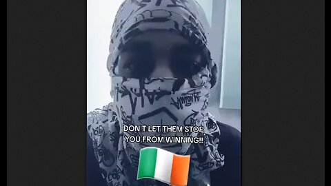 Invader tells Irish citizens to pack up and leave their own country because they are taking over